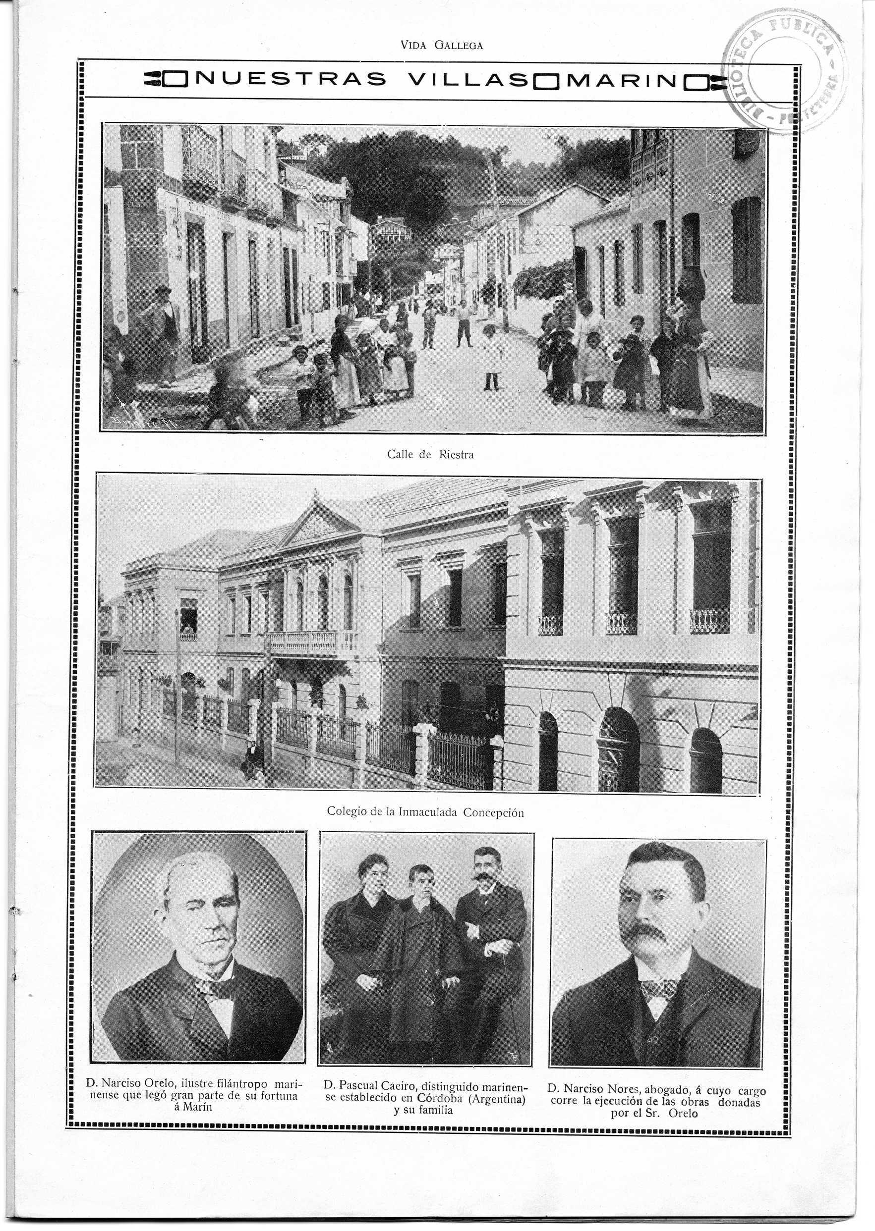 Vida gallega 1913